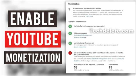 youtube monetization requirements 2024